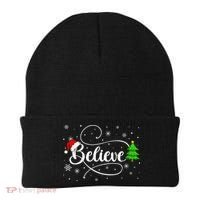 Believe Christmas Santa Holiday Beanie thumb 0