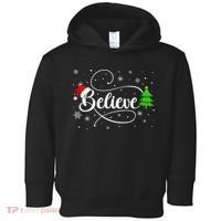 Believe Christmas Santa Holiday Toddler Hoodie thumb 0