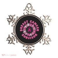 Breast Cancer Survivor Pink Ribbon Ornament thumb 0