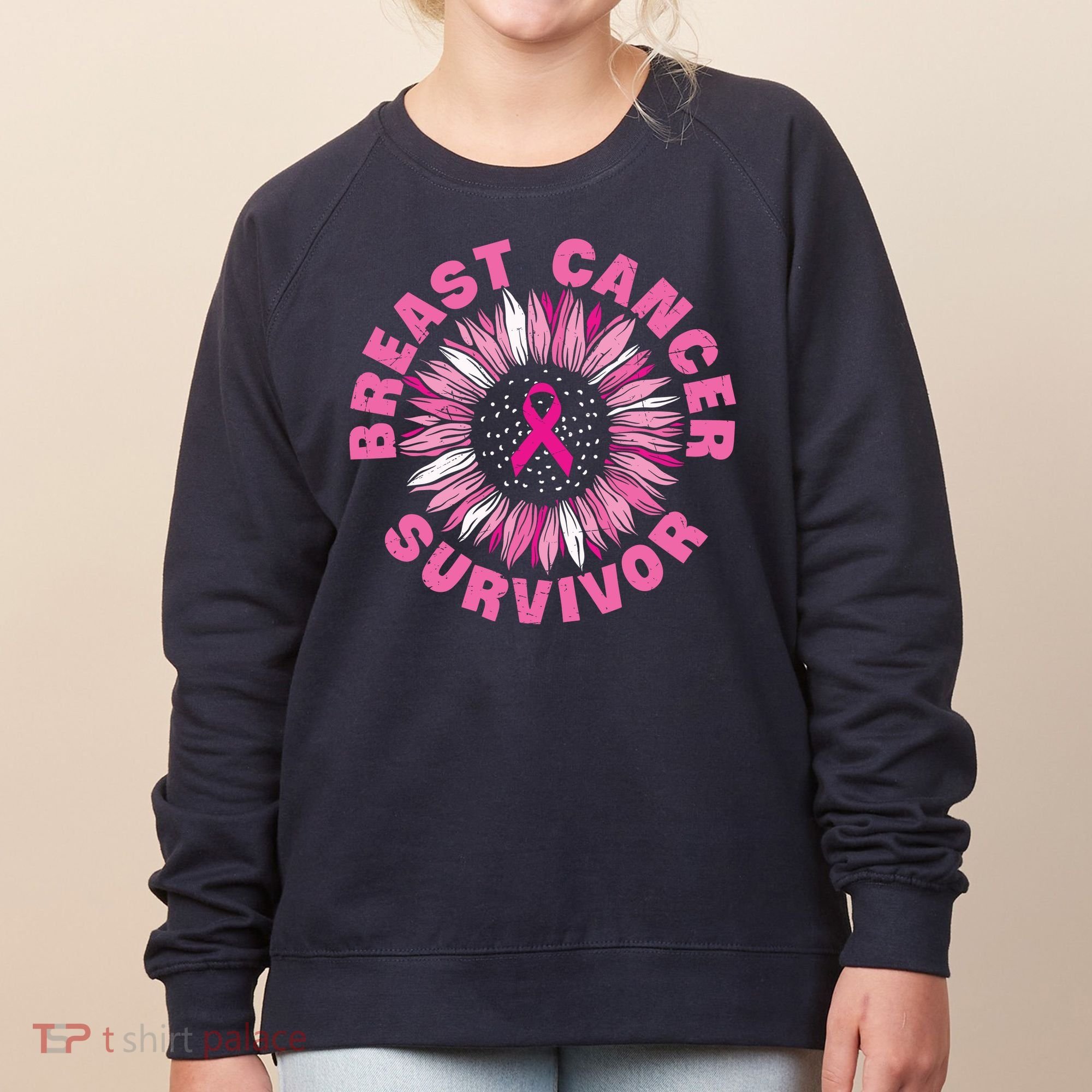 Breast Cancer Survivor Pink Ribbon Women's Sweatshirt