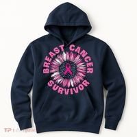 Breast Cancer Survivor Pink Ribbon Hoodie thumb 0