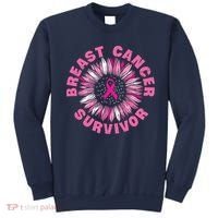 Breast Cancer Survivor Pink Ribbon Sweatshirt thumb 0