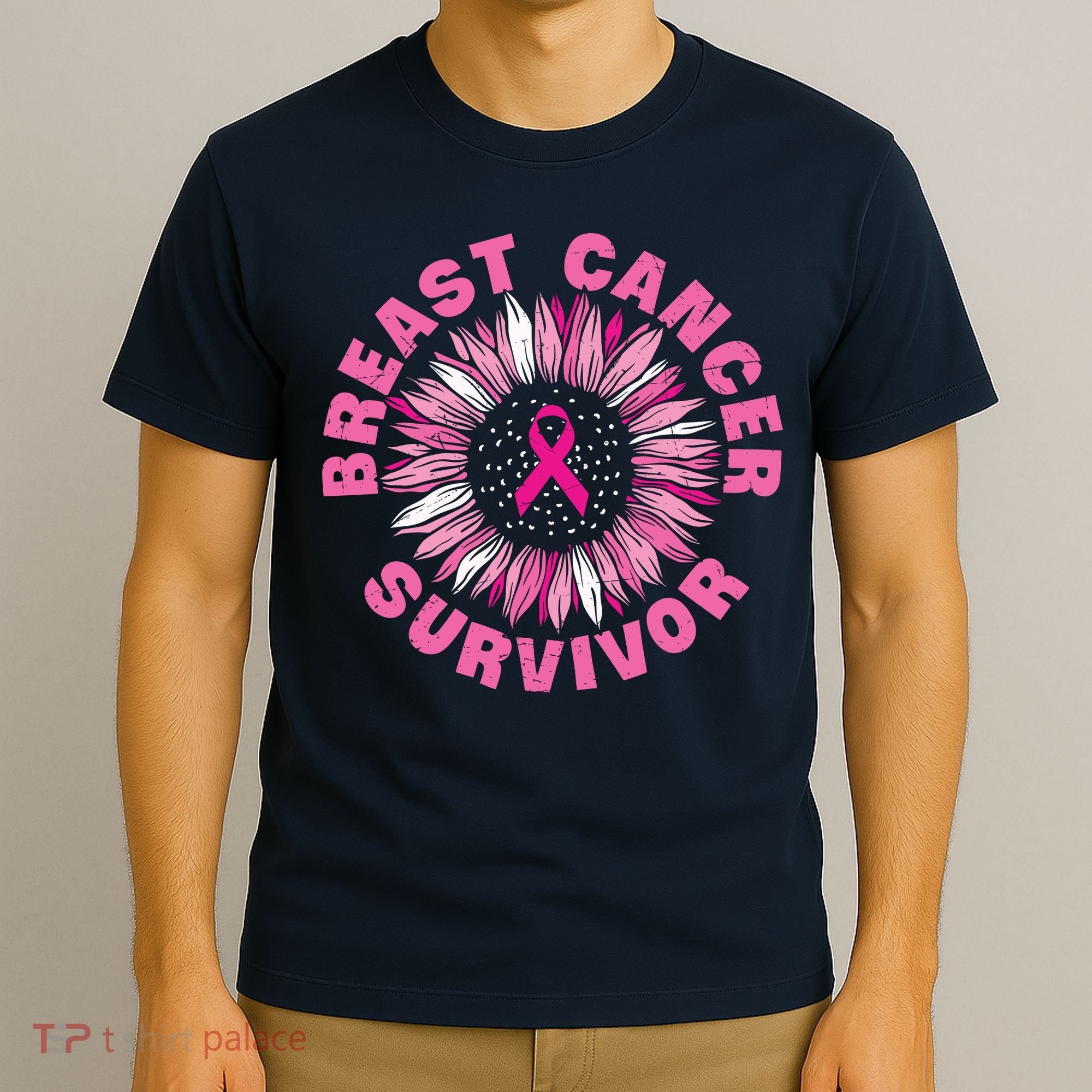 Breast Cancer Survivor Pink Ribbon T-Shirt