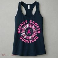Breast Cancer Survivor Pink Ribbon Women's Tank Top thumb 3