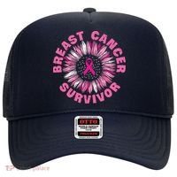 Breast Cancer Survivor Pink Ribbon Hat thumb 0
