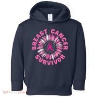 Breast Cancer Survivor Pink Ribbon Toddler Hoodie thumb 0