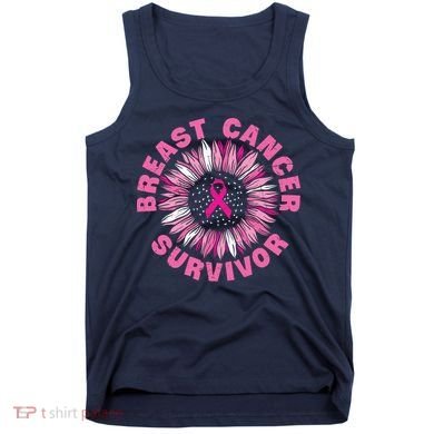 Breast Cancer Survivor Pink Ribbon Tank Top