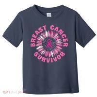 Breast Cancer Survivor Pink Ribbon Toddler T-Shirt thumb 0