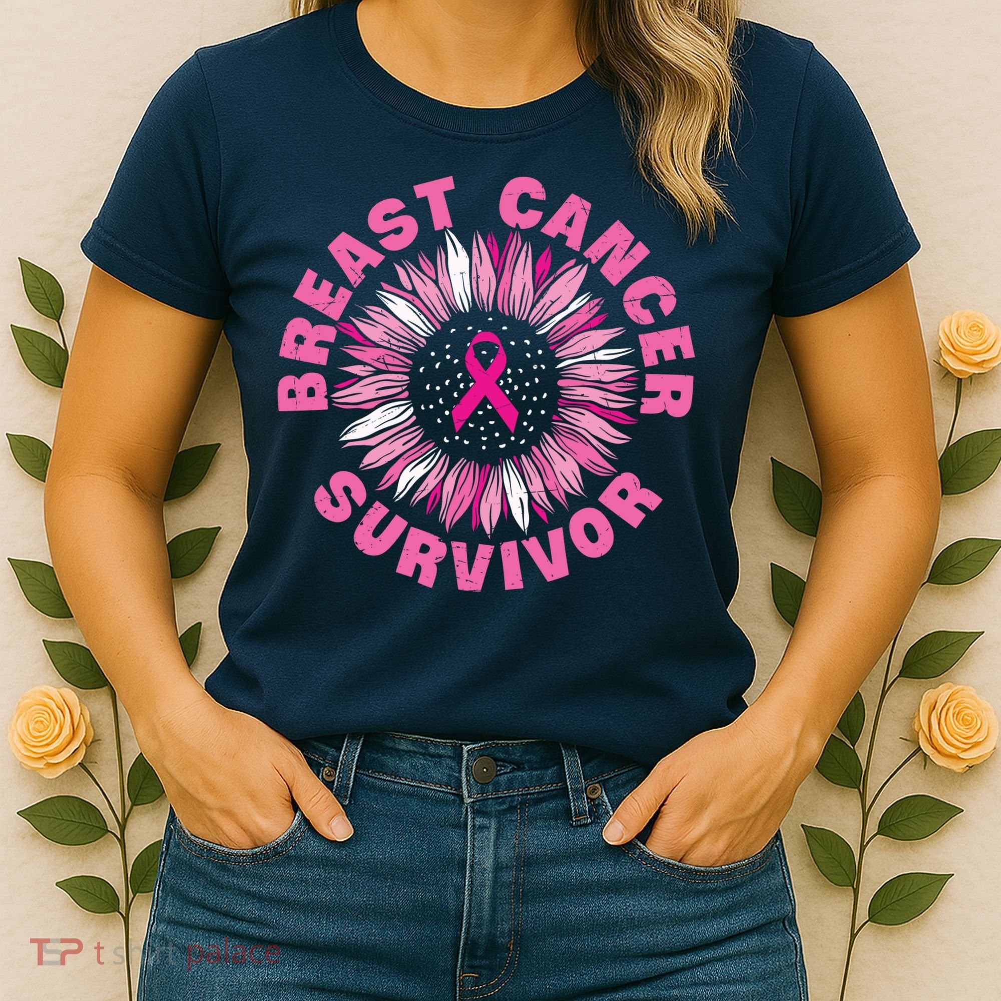Breast Cancer Survivor Pink Ribbon Women's T-Shirt