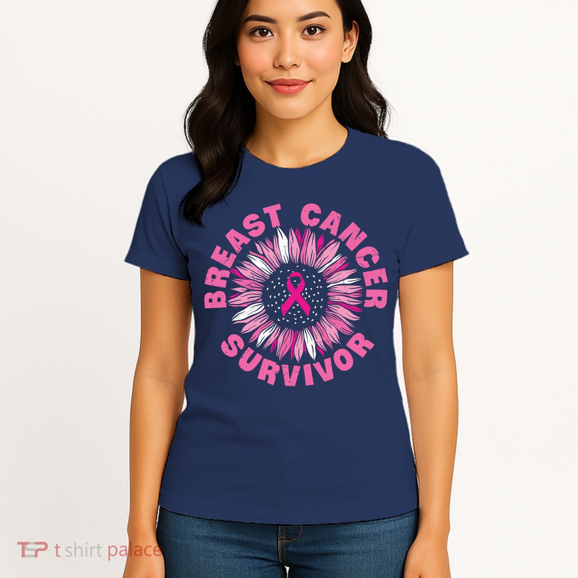 Breast Cancer Survivor Pink Ribbon Women's T-Shirt