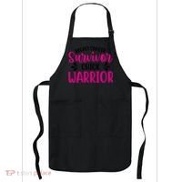 Breast Cancer Survivor Chick Warrior Apron thumb 0