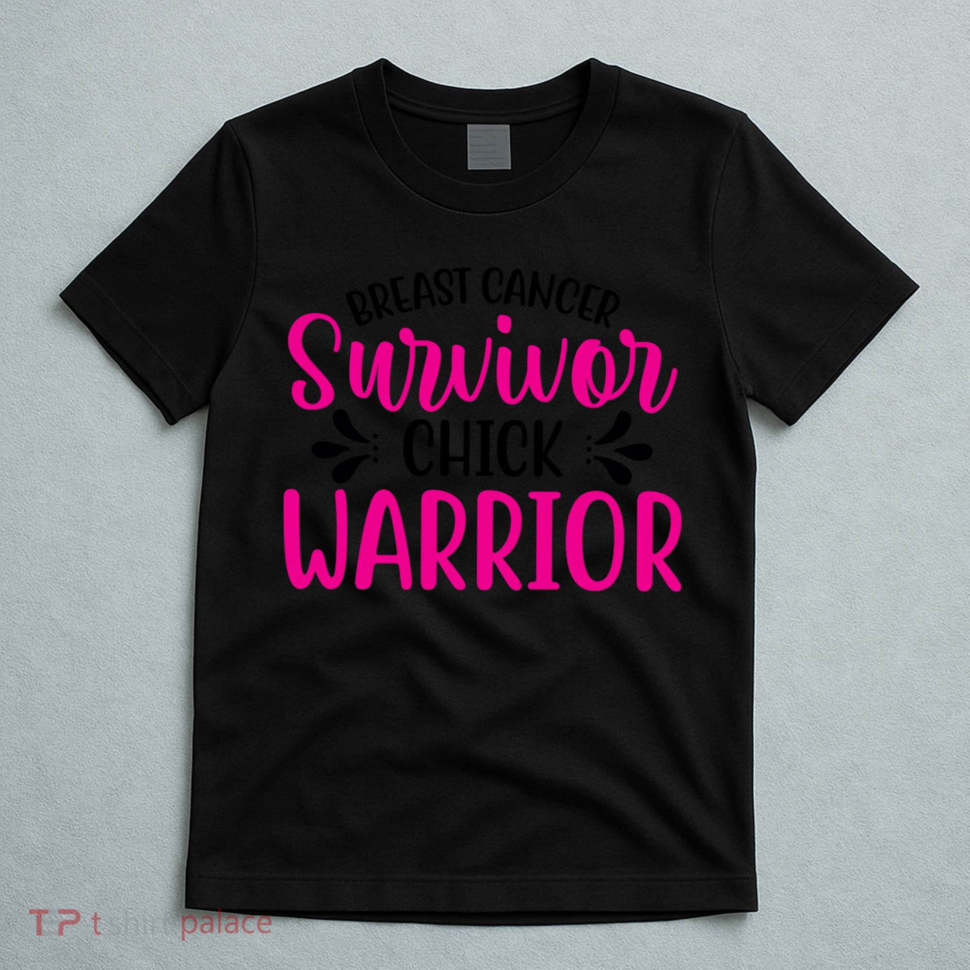 Breast Cancer Survivor Chick Warrior T-Shirt
