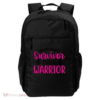 Breast Cancer Survivor Chick Warrior Backpack