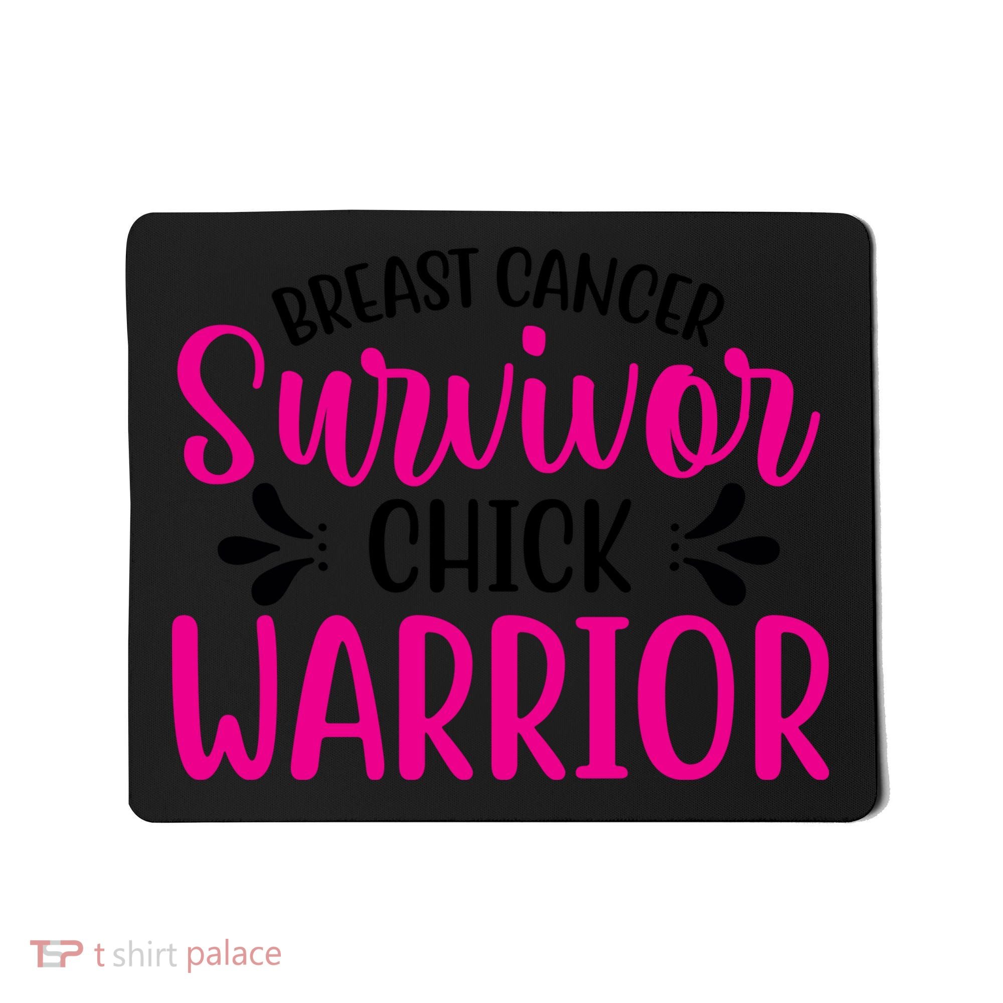 Breast Cancer Survivor Chick Warrior Mousepad
