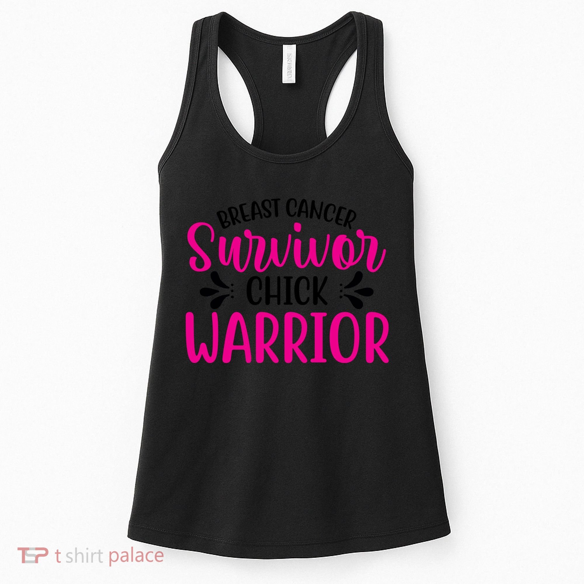 Breast Cancer Survivor Chick Warrior Women's Tank Top