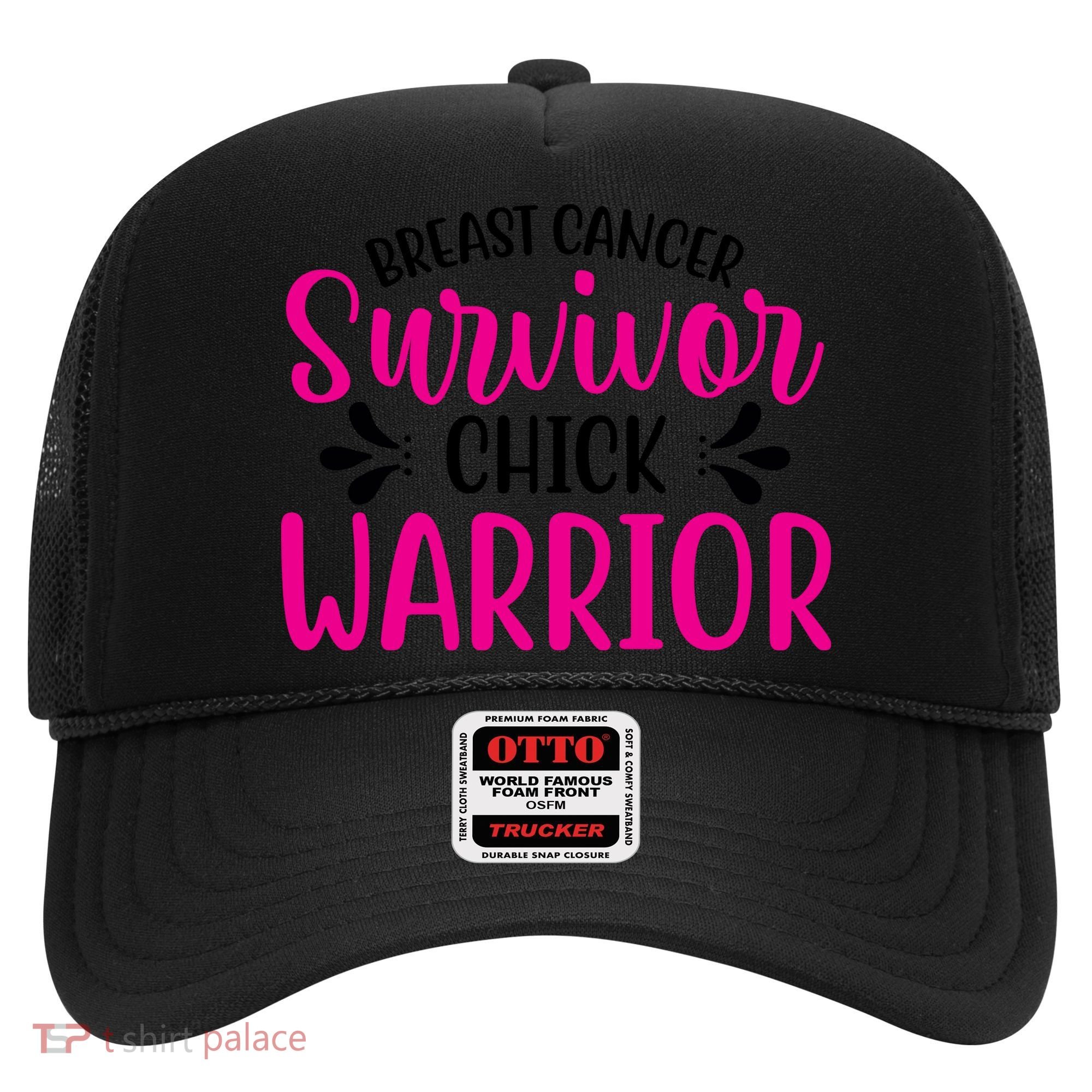 Breast Cancer Survivor Chick Warrior Hat