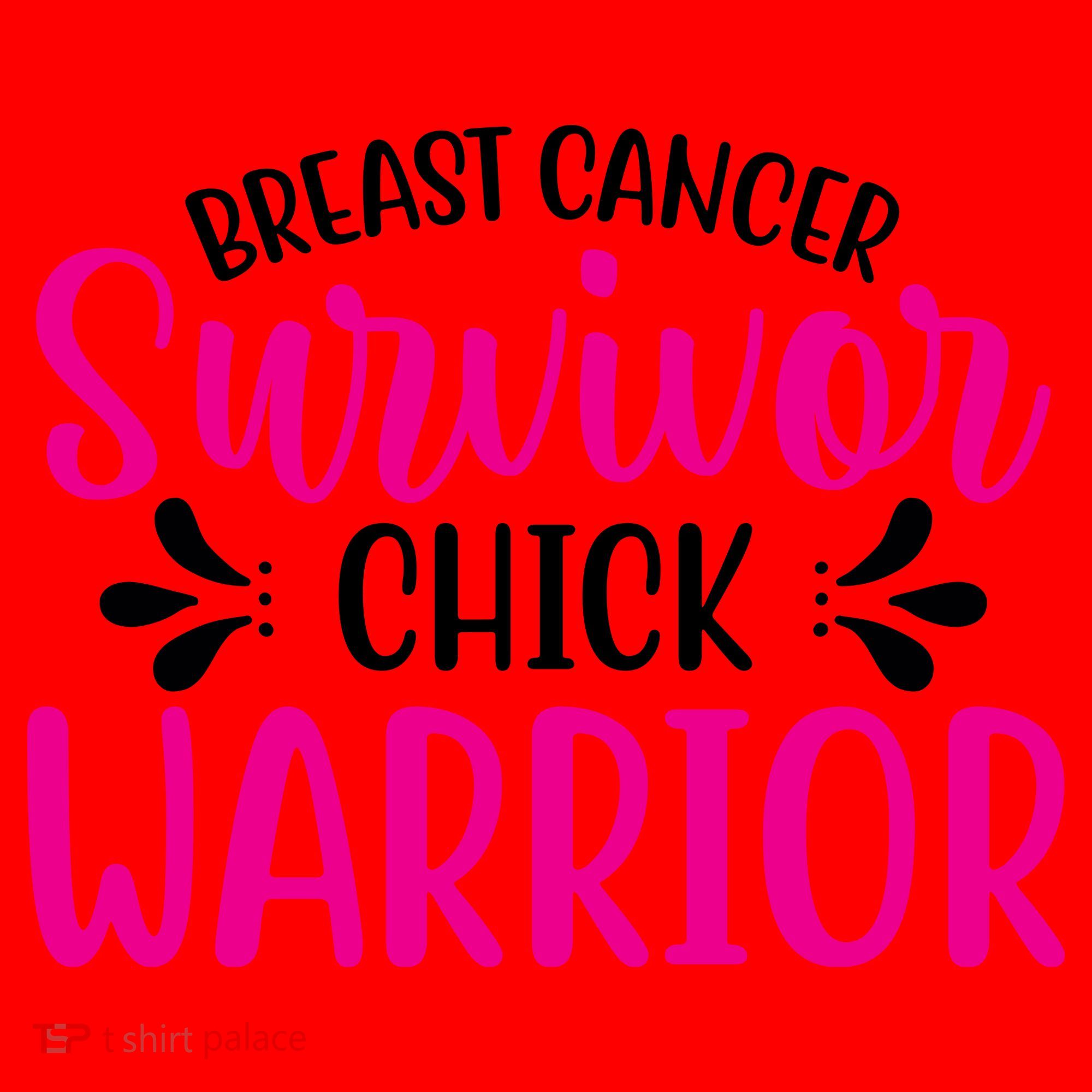 Breast Cancer Survivor Chick Warrior Santa Hat