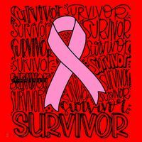 Breast Cancer Survivor Fighter Pink Ribbon Strong Santa Hat thumb 1