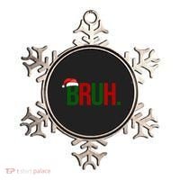 Bruh Christmas Santa Funny Ornament thumb 0