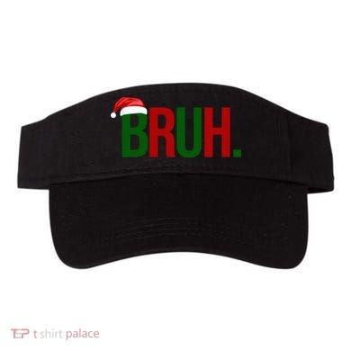 Bruh Christmas Santa Funny Visor