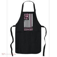 Breast Cancer Support Usa Flag Apron thumb 0