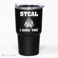 Baseball Catcher Steal I Dare You Tumbler thumb 0