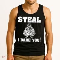 Baseball Catcher Steal I Dare You Tank Top thumb 3