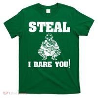 Baseball Catcher Steal I Dare You T-Shirt thumb 0