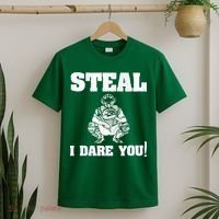Baseball Catcher Steal I Dare You T-Shirt thumb 2