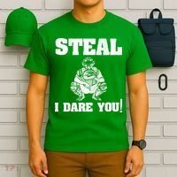 Baseball Catcher Steal I Dare You T-Shirt thumb 6