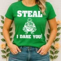 Baseball Catcher Steal I Dare You Women's T-Shirt thumb 2