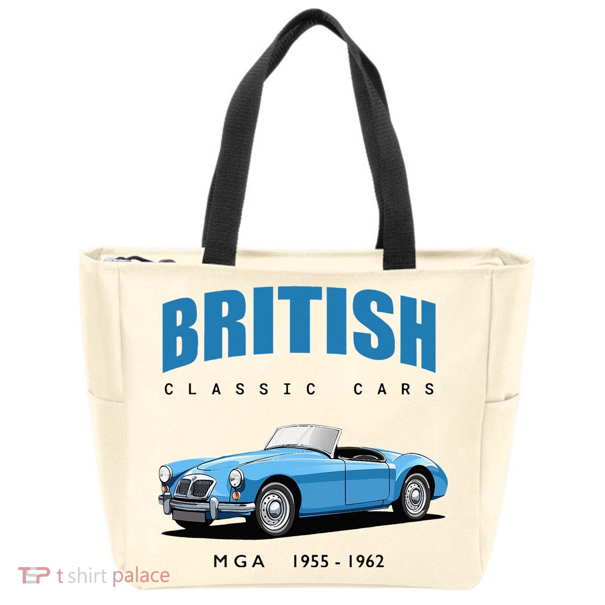 British Classic Sports Cars MG MGA Tote Bag