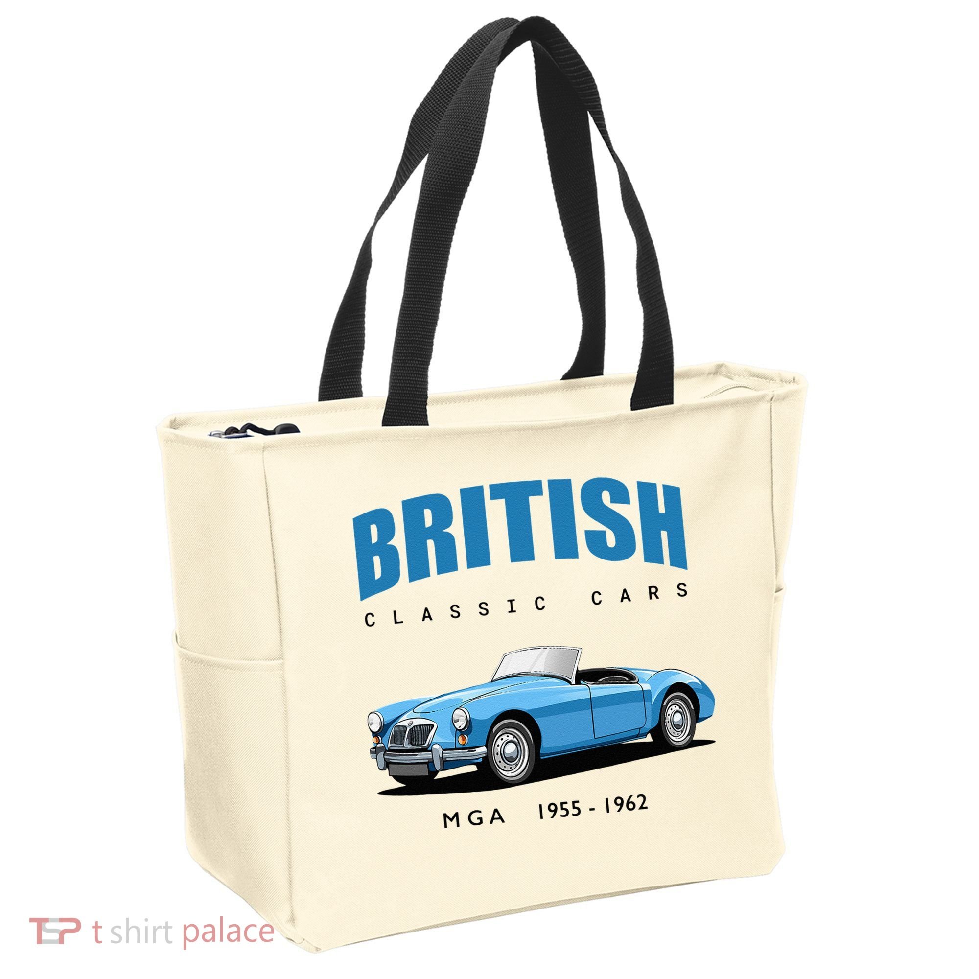 British Classic Sports Cars MG MGA Tote Bag