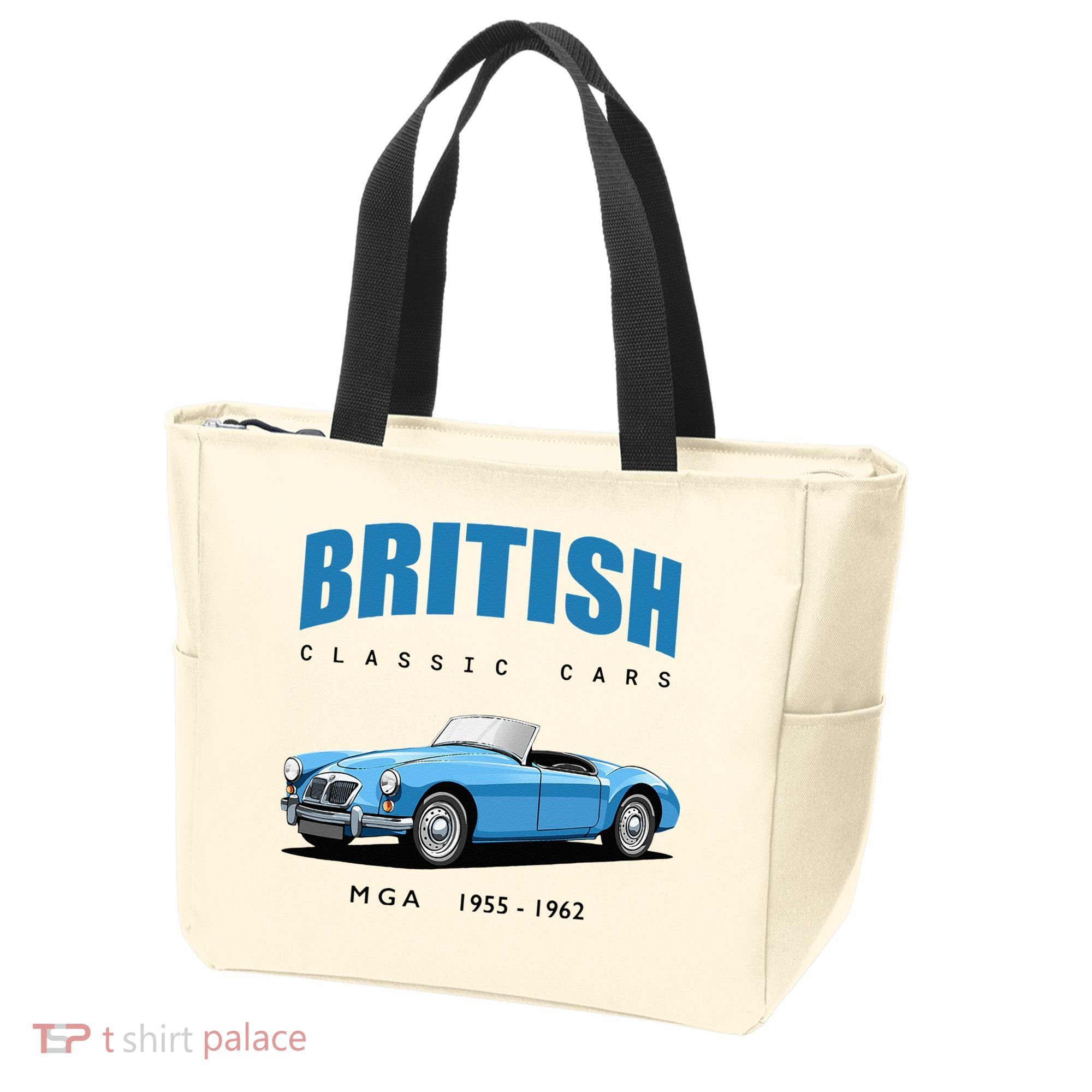 British Classic Sports Cars MG MGA Tote Bag