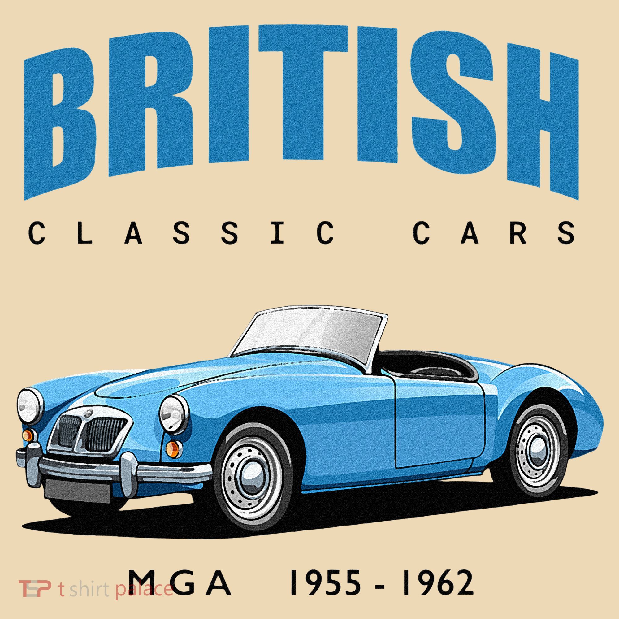 British Classic Sports Cars MG MGA Tote Bag