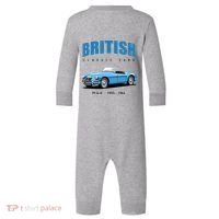 British Classic Sports Cars MG MGA Infant Fleece One Piece thumb 0