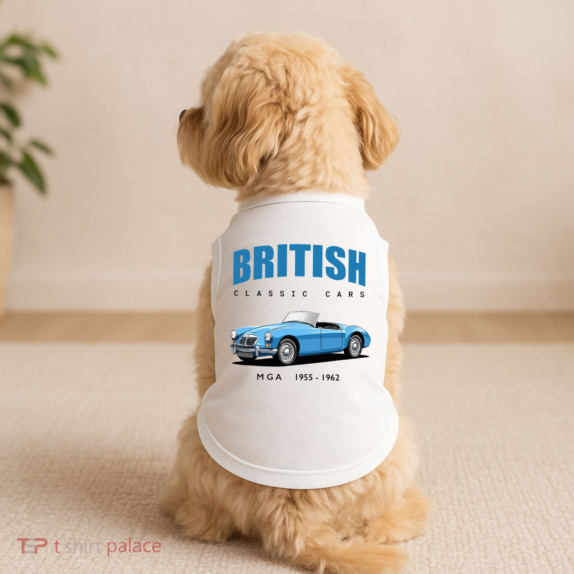 British Classic Sports Cars MG MGA Doggie Tank
