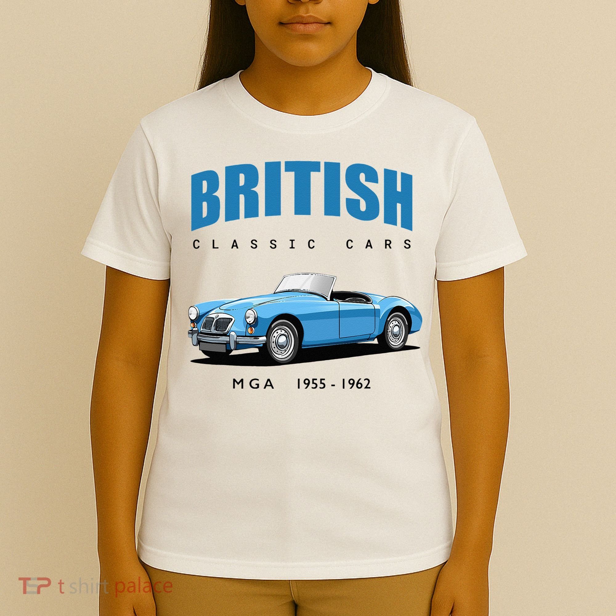 British Classic Sports Cars MG MGA T-Shirt