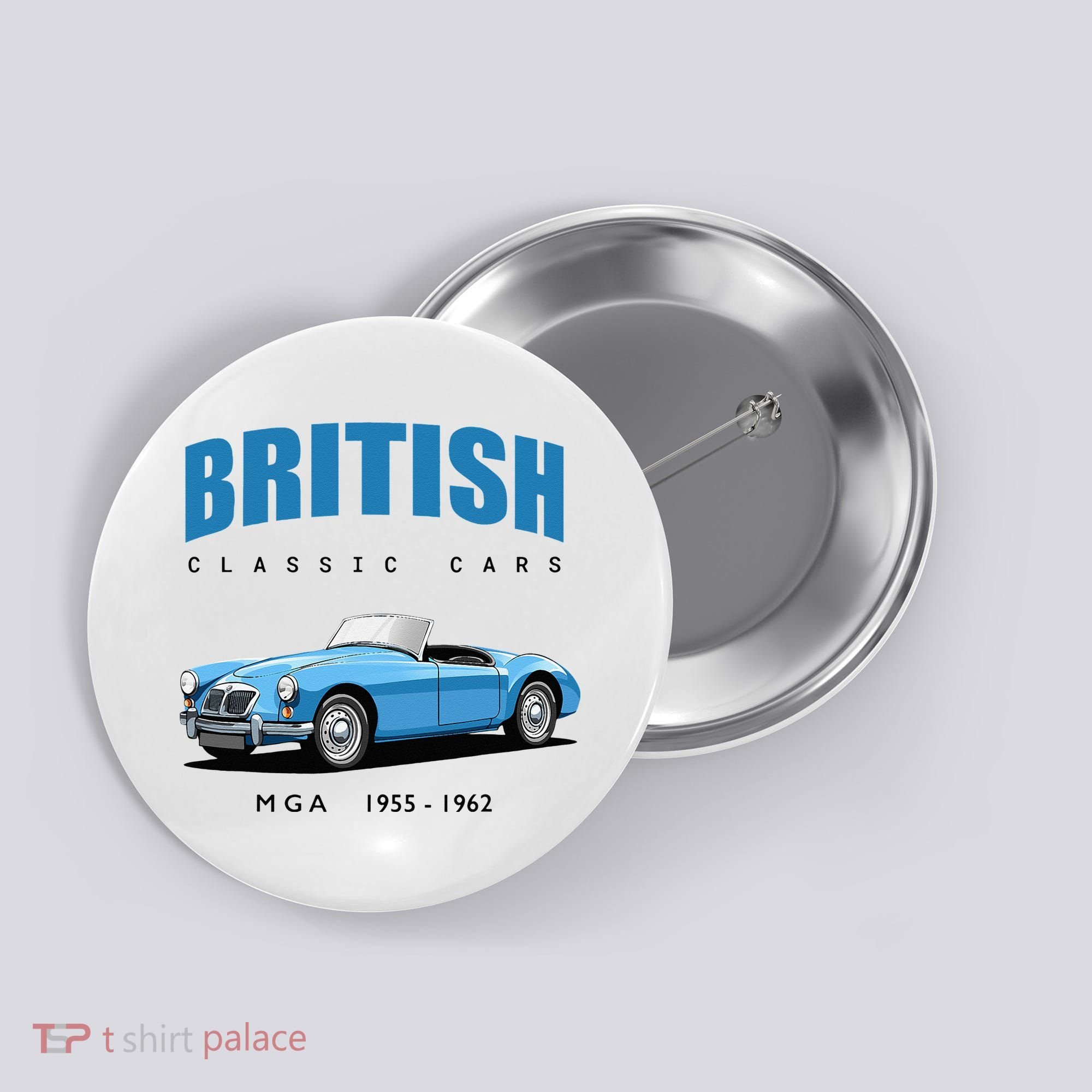 British Classic Sports Cars MG MGA Button