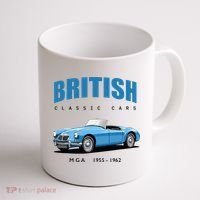 British Classic Sports Cars MG MGA Coffee Mug thumb 1