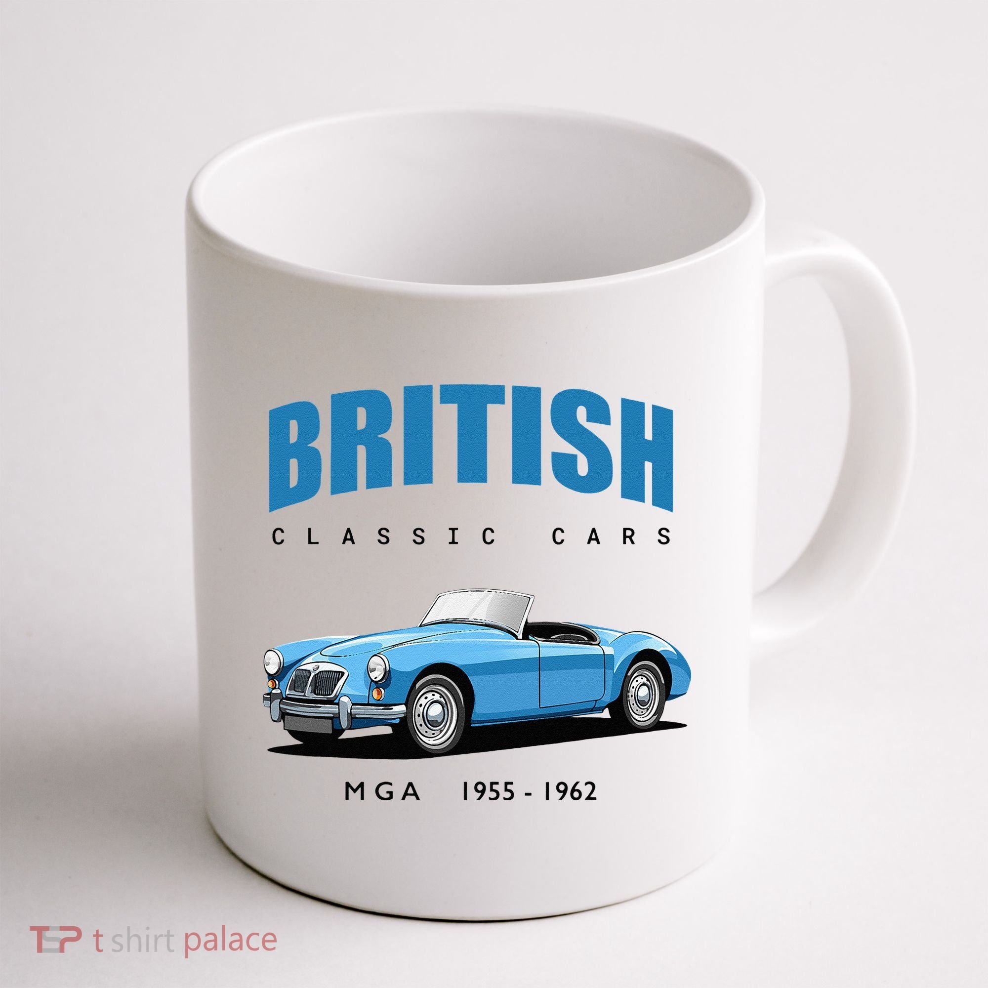 British Classic Sports Cars MG MGA Coffee Mug