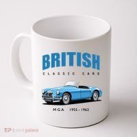 British Classic Sports Cars MG MGA Coffee Mug thumb 0