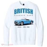 British Classic Sports Cars MG MGA V.I.T. Fleece Crew Sweatshirt thumb 0