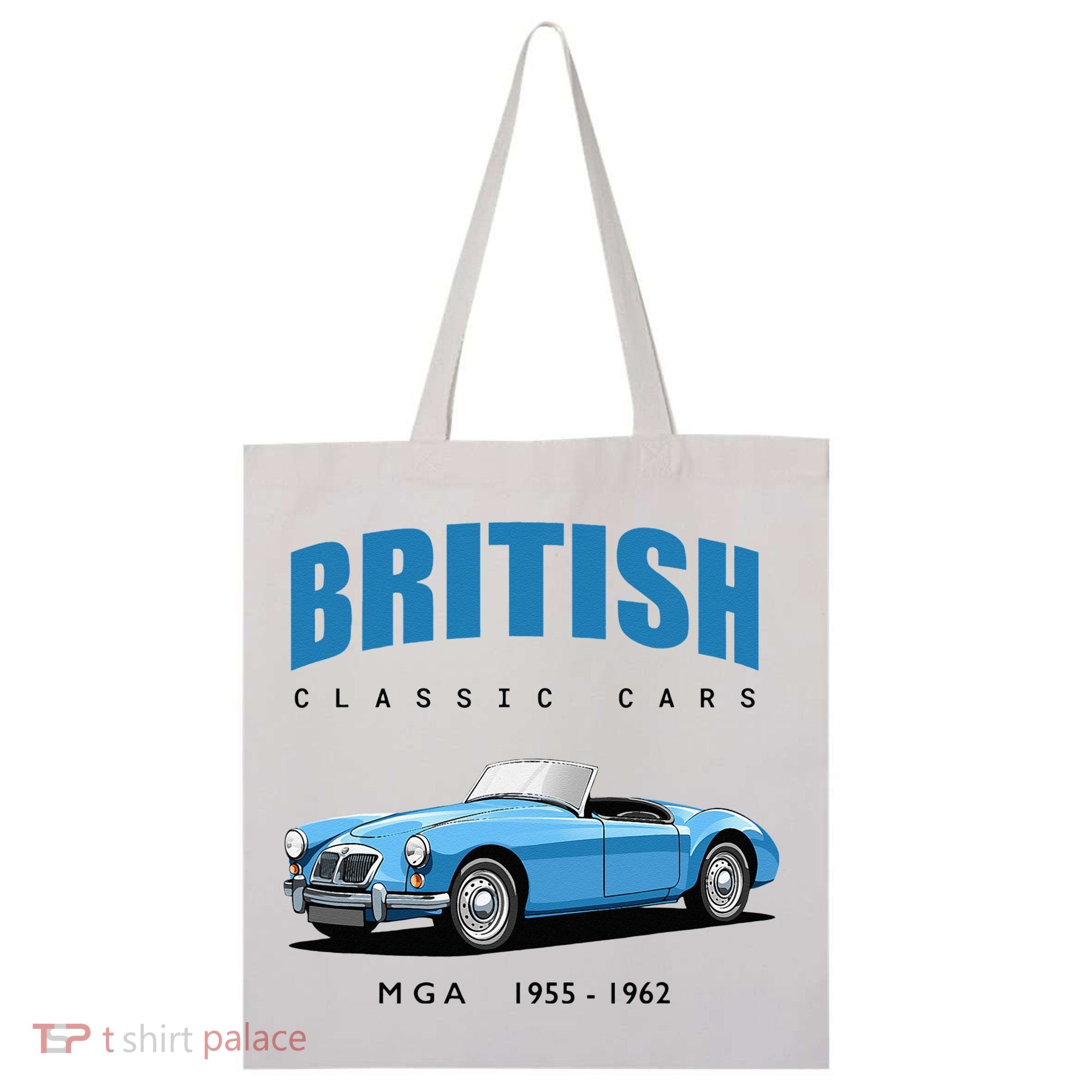 British Classic Sports Cars MG MGA Tote Bag