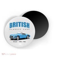 British Classic Sports Cars MG MGA Magnet thumb 0