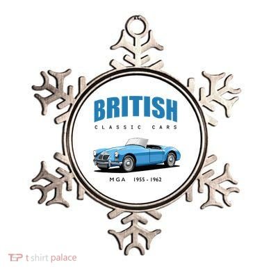 British Classic Sports Cars MG MGA Ornament
