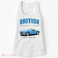 British Classic Sports Cars MG MGA Women's Tank Top thumb 0