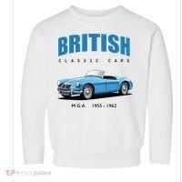 British Classic Sports Cars MG MGA Toddler Sweatshirt thumb 0