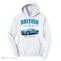 British Classic Sports Cars MG MGA Tall Hoodie thumb 0
