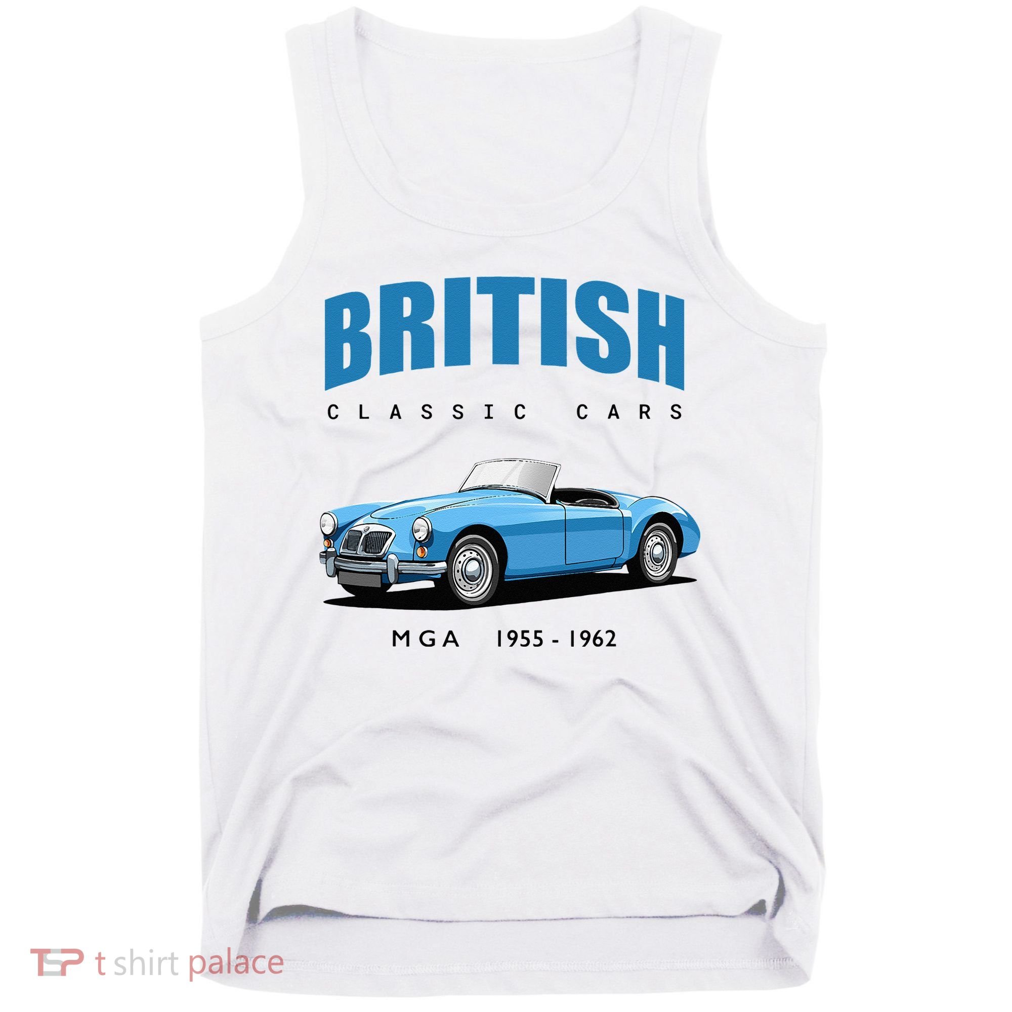 British Classic Sports Cars MG MGA Tank Top
